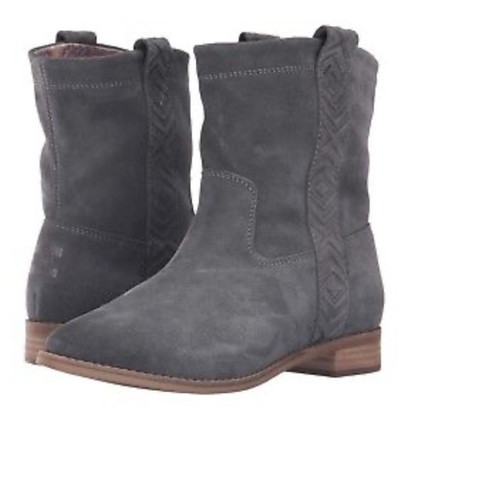 TOMS Laurel Burnished Suede Boot